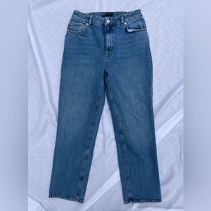 ASOS Design Medium Wash Mom Jeans Size 28/32
